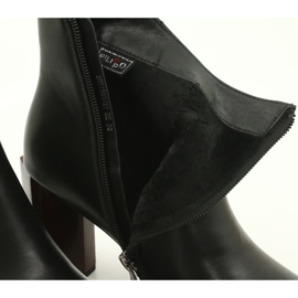 Black Filippo DBT1553 / 21 BK boots 4 Black Filippo DBT1553 / 21 BK boots 4