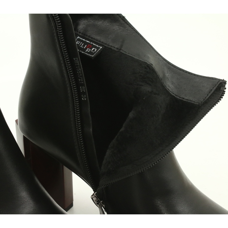 Black Filippo DBT1553 / 21 BK boots 4 Black Filippo DBT1553 / 21 BK boots 4