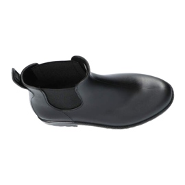 American Club Women's black boots, matte boots Kal15/22 3