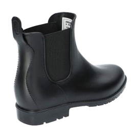 American Club Women's black boots, matte boots Kal15/22 5