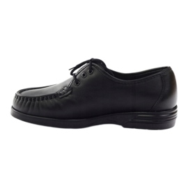 Solo 015 loafers for sensitive feet black 2