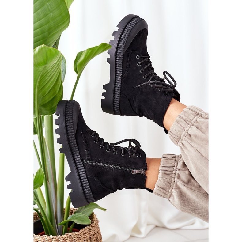 PV1 Suede Workers On The Black Platform Here I Am 1