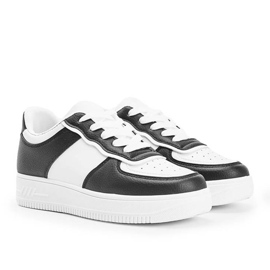 Black and white Noyale sneakers 1