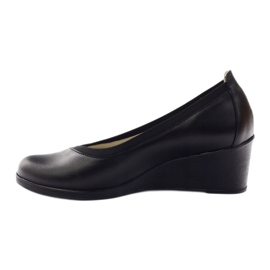 Gregors leather pumps Women's Koturno 624 Black 2