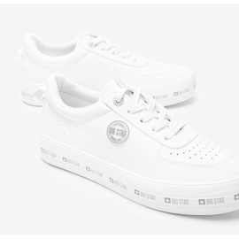 Big Star sneakers low classic white Julia 1 Big Star sneakers low classic white Julia 1