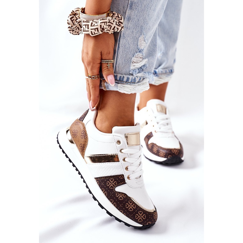 Sport Shoes Sneakers White Next brown 2 Sport Shoes Sneakers White Next brown 2