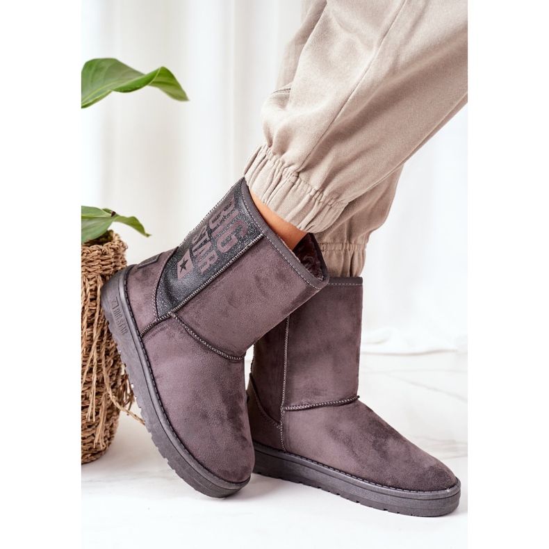 Snow boots Big Star EE274417 Szare grey 1