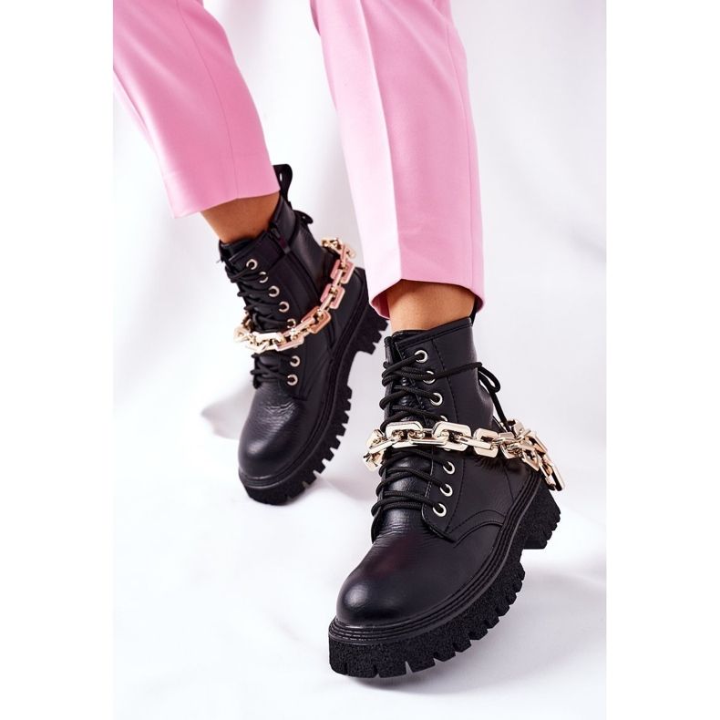 High Stylish Black Grail Boots 1