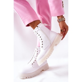 High Stylish White Grail Boots 2