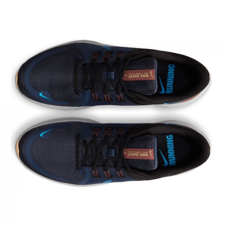 Nike Quest 4 M DA1105-400 running shoe navy blue 1