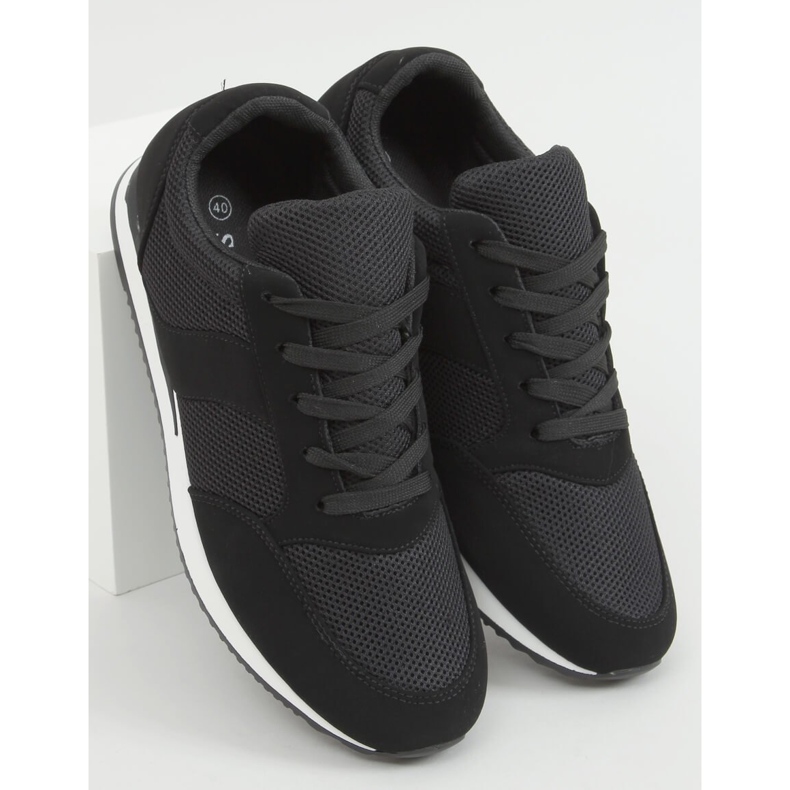 Black CZ-792 Black sports shoes 1