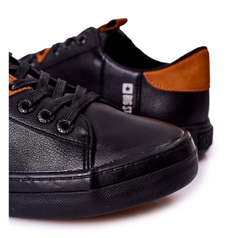 Men's Leather Sneakers Big Star GG174026 Black 1