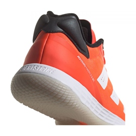Indoor shoes adidas Adizero FastCourt 2.0 M FZ4668 multicolored orange 1