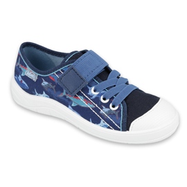Befado children's shoes 251Y154 navy blue blue 1