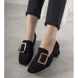Black pumps on a post with a Next buckle 2