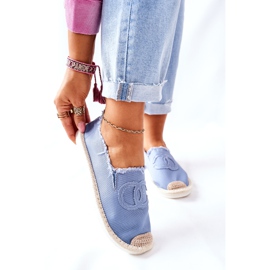 PS1 Classic Women's Blue Flaure Espadrilles 1
