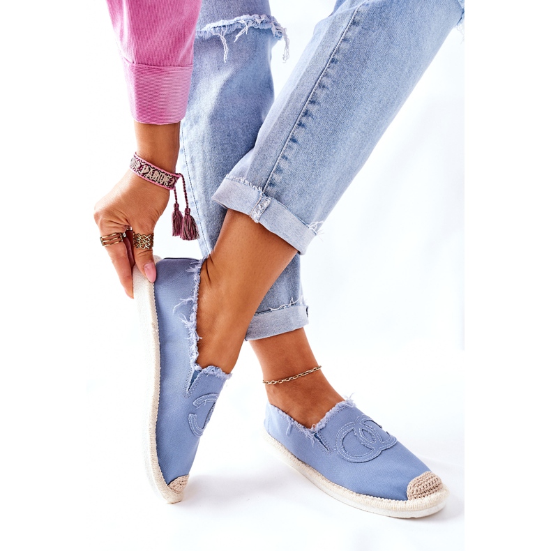 PS1 Classic Women's Blue Flaure Espadrilles 2