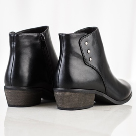 J. Star Casual Boots On A Low Post black 1