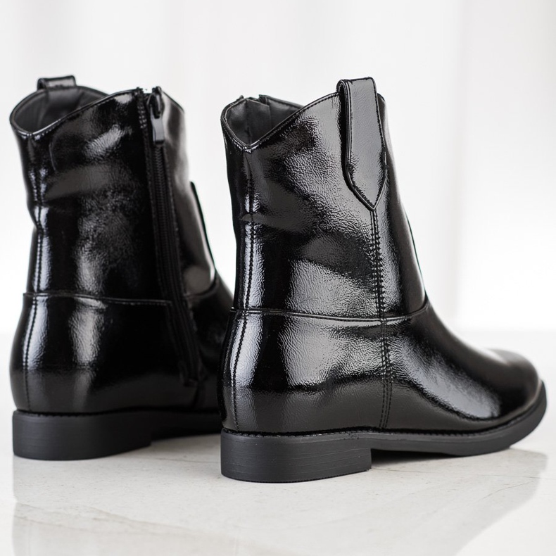 J. Star Black Cowgirls On A Wedge 1