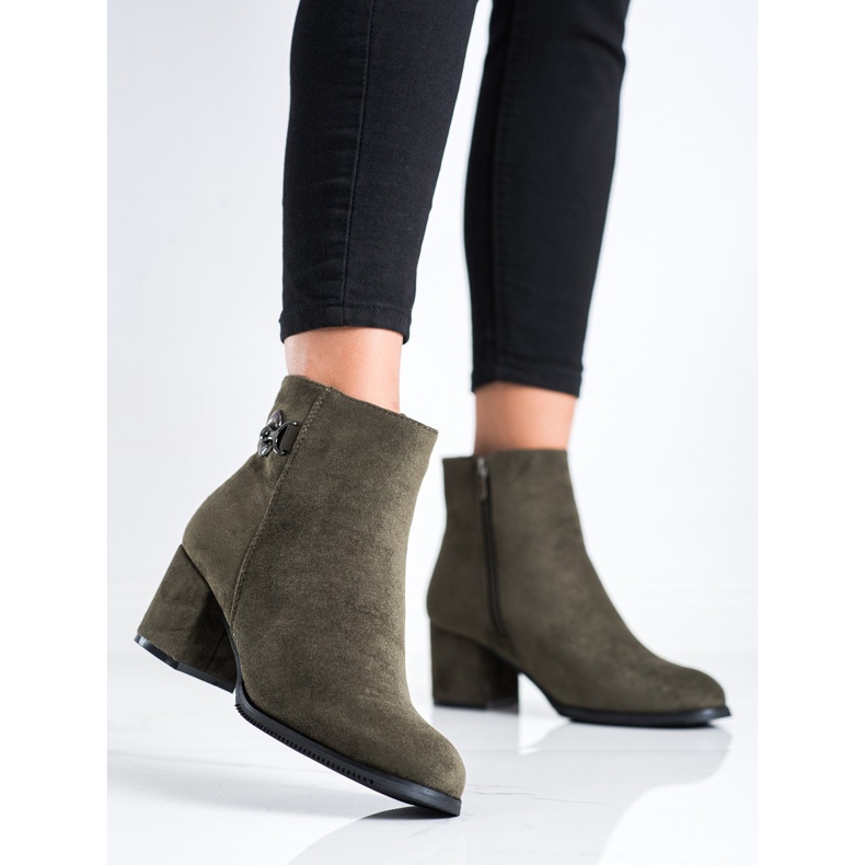 J. Star High Heel Boots green 2