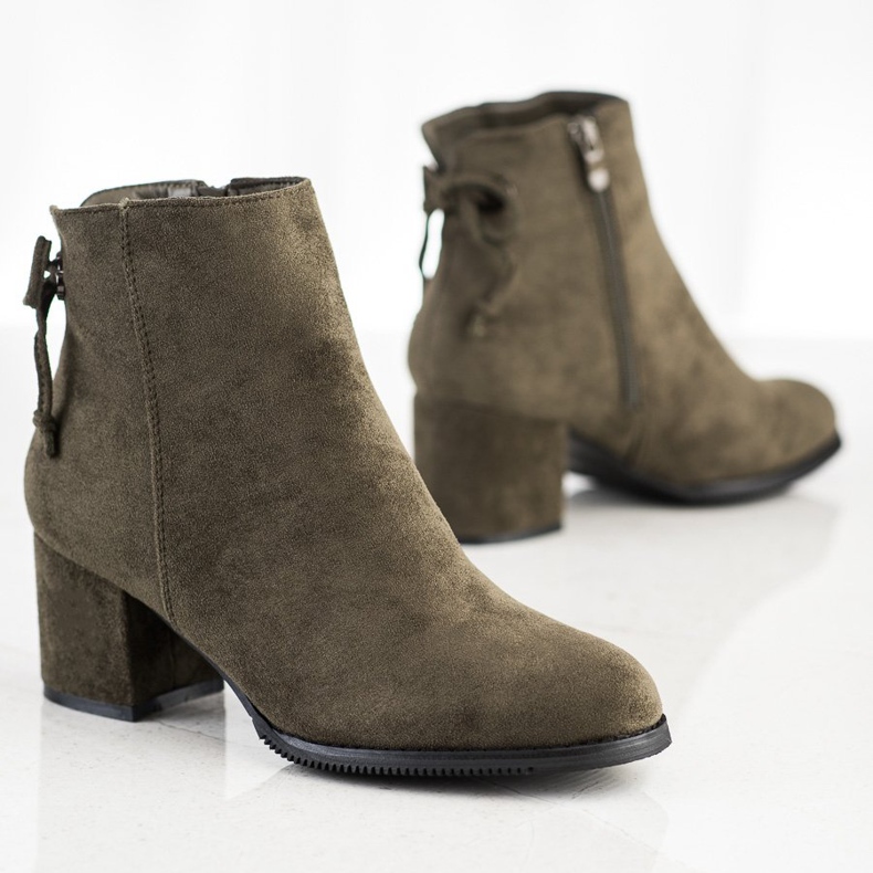 J. Star Boots With Binding green 1