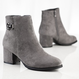 J. Star High Heel Boots grey 1
