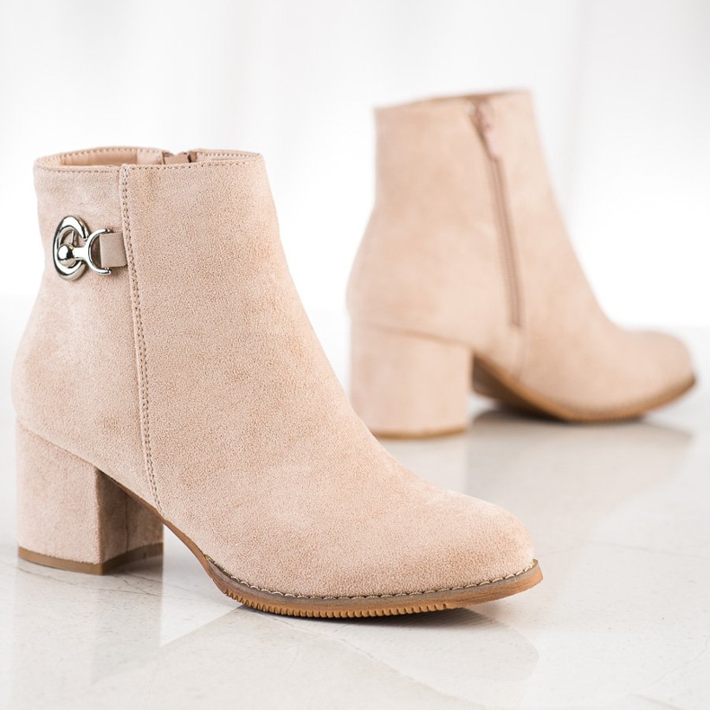 J. Star High Heel Boots beige 1