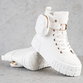 Goodin Sneakers On The Platform With A Pocket white 1