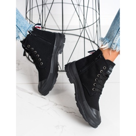 Goodin Sneakers With Decorative Zipper black 1