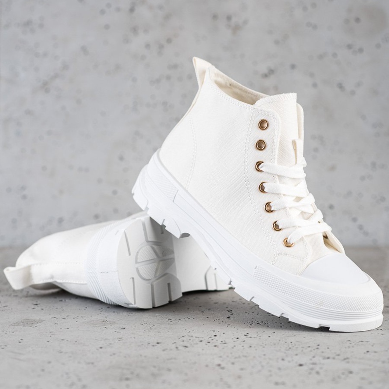 Goodin High White Sneakers 1 Goodin High White Sneakers 1