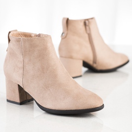 Classic Beige VINCEZA boots 1