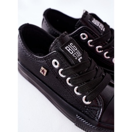 Children's Leather Sneakers Big Star FF374304 Black 1
