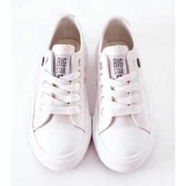Children's Leather Sneakers Big Star FF374300 White 1