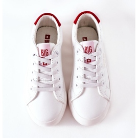 Children's Leather Sneakers Big Star DD374134 White 1