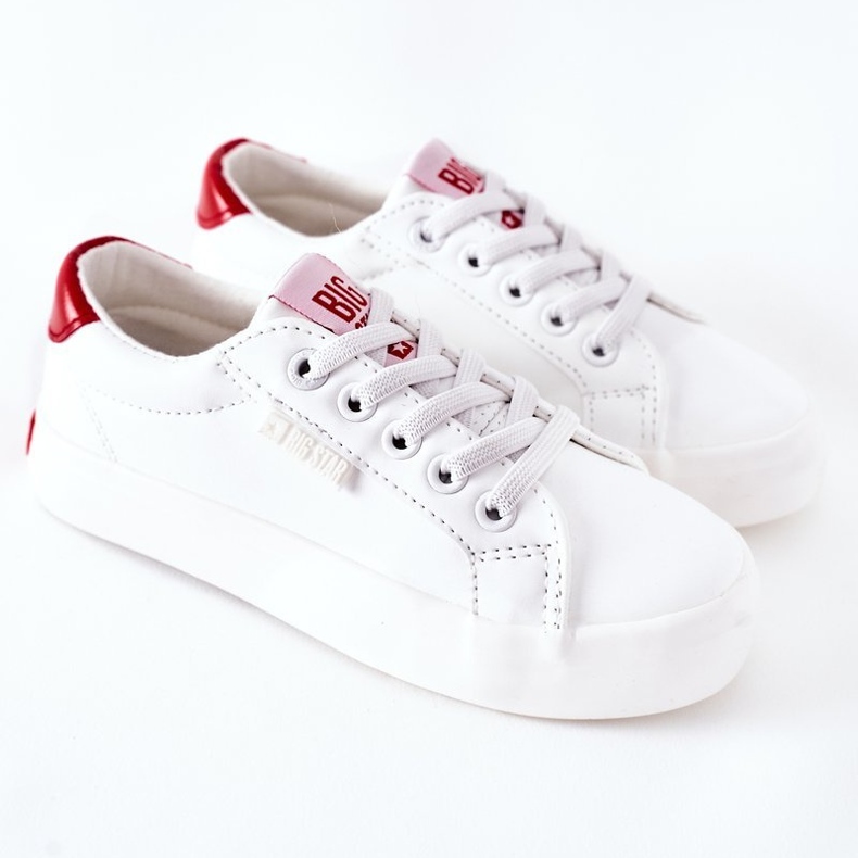 Children's Leather Sneakers Big Star DD374134 White 2 Children's Leather Sneakers Big Star DD374134 White 2