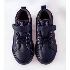 Children's High Sneakers Big Star EE374003 Navy Blue 1