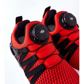 Children's sports shoes with ABCKIDS red knob black 7
