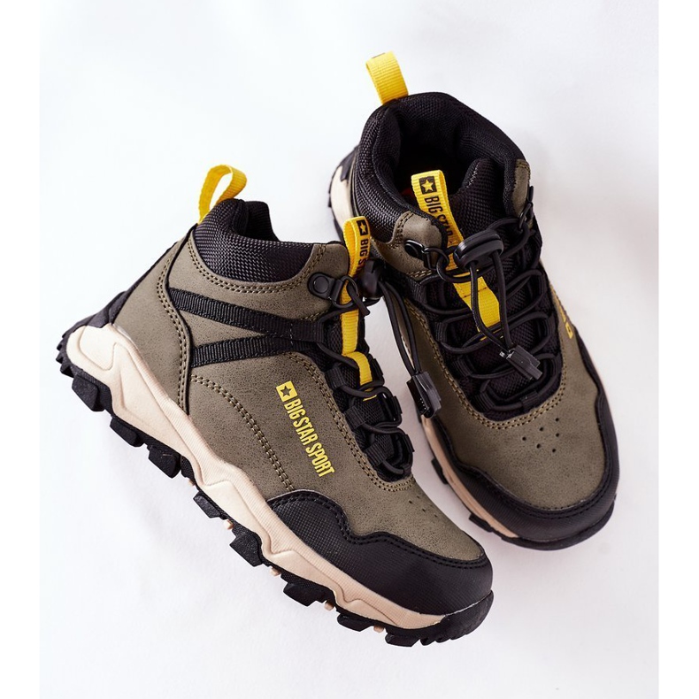 Children's Trekking Shoes Big Star GG374047 Khaki green 1