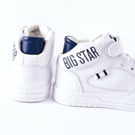 Children's Sport Shoes Big Star II374034 White and Navy Blue 1 Children's Sport Shoes Big Star II374034 White and Navy Blue 1