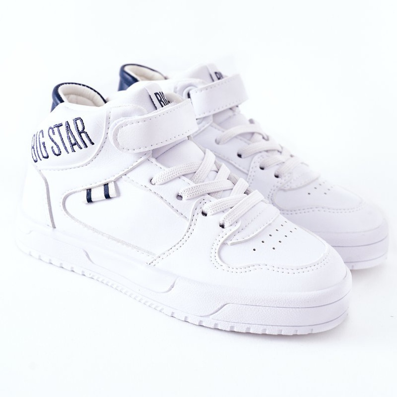 Children's Sport Shoes Big Star II374034 White and Navy Blue 2 Children's Sport Shoes Big Star II374034 White and Navy Blue 2
