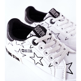 Children's Leather Sneakers Big Star II374001 White 1