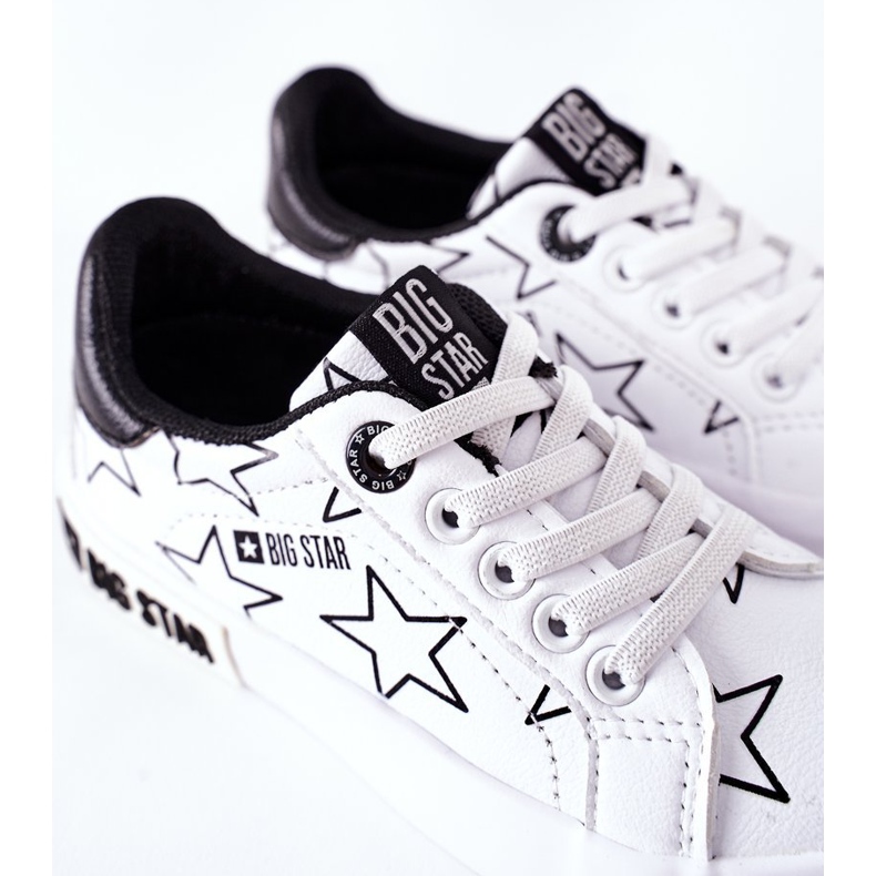 Children's Leather Sneakers Big Star II374001 White 1