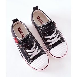 Children's Leather Sneakers Big Star II374042 Black 1