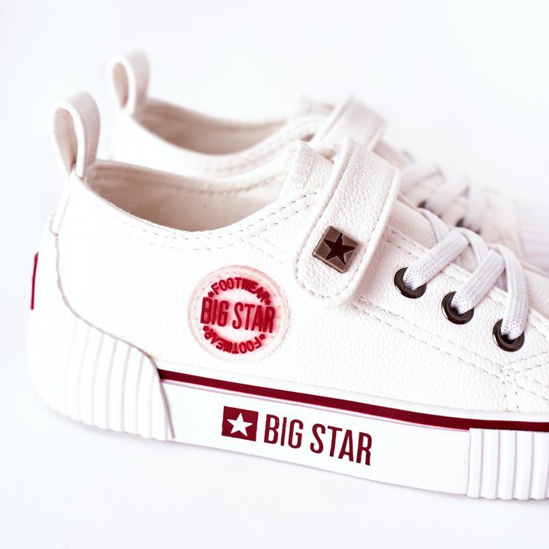 Children's Leather Sneakers Big Star II374040 White 1 Children's Leather Sneakers Big Star II374040 White 1