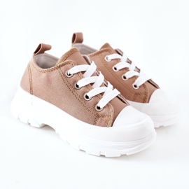 FR1 Children's Sneakers Beige Travel Time 2