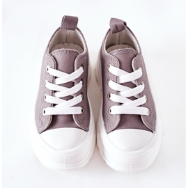Children's Sneakers On The Platform Gray Travel Time grey 1