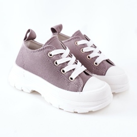 Children's Sneakers On The Platform Gray Travel Time grey 2