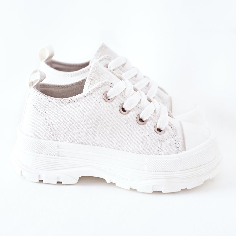 FR1 Children's Sneakers White Travel Time ['white'] 2