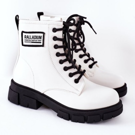 S.Barski Children's white insulated boots Fincastle 2