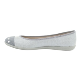 Befado youth ballerinas 309Q017 silver 2 Befado youth ballerinas 309Q017 silver 2